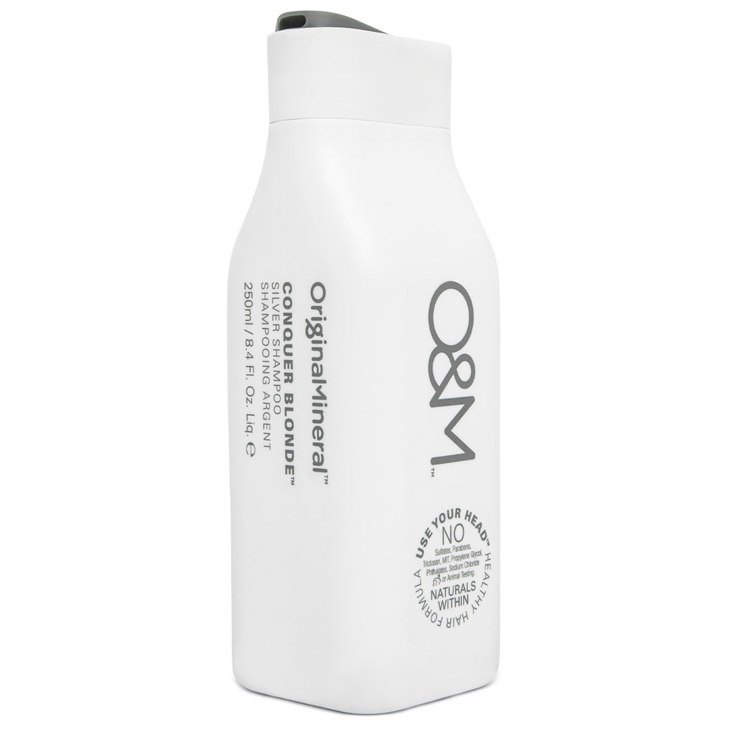 O&M Conquer Blonde Shampoo 250ml